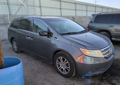 2012 Honda Odyssey Exl из США, поврежденный, VIN 5FNRL5H60CB039035